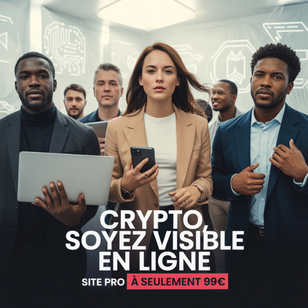 Votre Site Web Pro crypto Cle en Main a 99 €