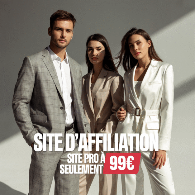 Votre Site Web d'affiliation Cle en Main a 99 €