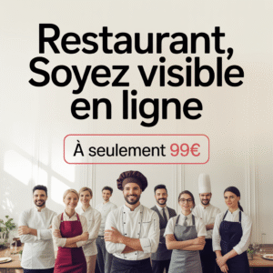 Votre Site Web Cle en Main pour restaurant a 99 €