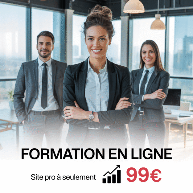 Votre Site Web de formation en ligne Cle en Main a 99 €