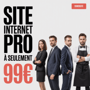 Votre Site Web Pro Cle en Main seulement a 99 €