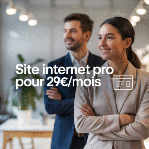 Votre Site Web E-commerce Cle en Main a 29 €/mois