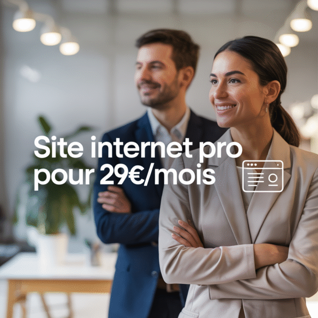 Votre Site Web E-commerce Cle en Main a 29 €/mois